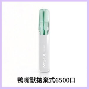 MISTX TE鴨嘴獸6500 Puffs抛棄式一次性抛棄式電子煙
